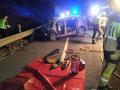 Los delincuentes tomaron una salida en la A-7 en sentido contrario e impactaron contra el otro vehículo