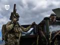 Soldados de las Fuerzas Especiales de Ucrania