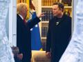 El presidente de Estados Unidos, Donald Trump, y el magnate tecnológico, Elon Musk, en la Casa Blanca