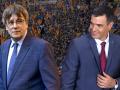 Puigdemont y Sánchez