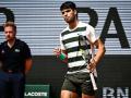 Carlos Alcaraz en la final de Roland Garros