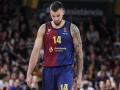 Willy Hernan Gómez, el pívot del Barça, no ha hecho su mejor temporada