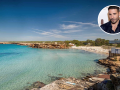 Cala Saona, el rincón favorito de Miguel Ángel Silvestre para veranear