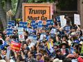Protestas en Los Ángeles contra Trump