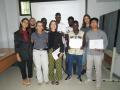 Foto acto entrega de diplomas Curso de Electricidad