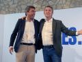 El presidente de la Generalitat Valenciana, Carlos Mazón, y el presidente del PP, Alberto Núñez Feijóo