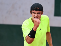 Andrés Santamarta en Roland Garros junior