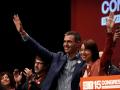 Imagen de Pedro Sánchez y Diana Morant en la inauguración del 15º Congreso Nacional del PSPV-PSOE, en Valencia