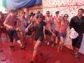 La Tomatina de Buñol.