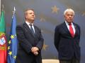 El presidente de Castilla-La Mancha, Emiliano García-Page (i), y el expresidente de España Felipe González (d), durante el evento 'Un camino compartido: 40 años de España y Portugal en la Unión Europea', en el Palacio de Fuensalida, a 11 de junio de 2025, en Toledo, Castilla-La Mancha (España). Promovido por la Junta de Castilla-La Mancha, la Fundación Felipe González y el Real Instituto Elcano, el acto reúne a los expresidentes de Portugal y España que gobernaban cuando ambos países se adhirieron a la Unión Europea con el objetivo de reflexionar sobre la aportación ibérica al proyecto y el impacto de la pertenencia compartida a la UE.

Juanma Jiménez / Europa Press
11/6/2025