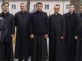 Un grupo de seminaristas ucranianos