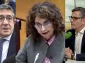 Montero, Bolaños y Patxi López