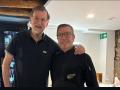 Mariano Rajoy en el restaurante Roma