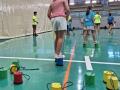 Varios menores durante una actividad en un campamento municipal de Torremolinos