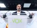 El líder de Vox, Santiago Abascal