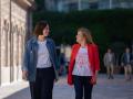 La secretaria general del PSPV-PSOE, Diana Morant y la secretaria general del PSOE de Valencia, Pilar Bernabé.
