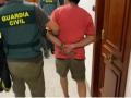 El condenado en el momento de la detención en 2022