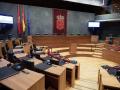 Salón de plenos del Parlamento de Navarra