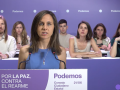 La líder de Podemos, Ione Belarra