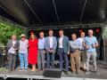 Miembros de la delegación cordobesa junto a autoridades de Núremberg