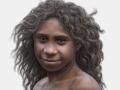 Recreación de un miembro de la especie homo antecessor