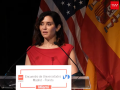 La presidenta de la Comunidad de Madrid, Isabel Díaz Ayuso