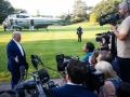 Donald Trump, justo antes de partir a la cumbre de la OTAN en La Haya