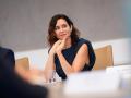 La presidenta de la Comunidad de Madrid, Isabel Díaz Ayuso, de viaje institucional