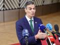 El presidente del Gobierno, Pedro Sánchez, en Bruselas