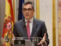 El ministro de la Presidencia, Justicia y Relaciones con las Cortes, Félix Bolaños