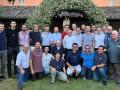Los 22 posnovicios con sus formadores y, en el centro, el Rector Mayor, el maltés Fabio Attard