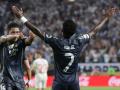 Vinicius y Bellingham celebran un gol ante el Salzburgo