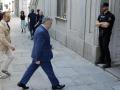 El ex secretario de organización del PSOE Santos Cerdán en la puerta del Supremo