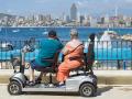 Turistas en Benidorm (Alicante).