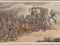 El carruaje de Bonaparte. Obra de Rudolph Ackermann