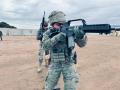Legionarios practican en seco CQB (Close Quarter Battle /combate cercano) en Melilla