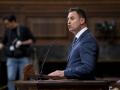 El diputado del PSOE Javier Alfonso Cendón durante una sesión plenaria en el Congreso
