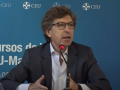 El catedrático de Ciencia Política Rogelio Alonso Pascual en los cursos de Verano del CEU