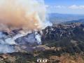 El incendio forestal de Paüls (Tarragona)