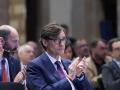 El presidente de la Generalitat, Salvador Illa, en un acto este lunes