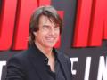 Tom Cruise en la premier de Misión Imposible: Sentencia Final (2025)