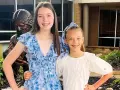 Las dos hermanas Harber, fallecidas en las inundaciones de Texas