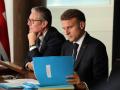 Keir Starmer junto a Emmanuel Macron