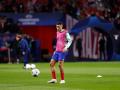 Nahuel Molina of Atletico de Madrid warms up during the UEFA Champions League, Group E round 6, football match played between Atletico de Madrid and SS Lazio at Civitas Metropolitano stadium on December 13, 2023, in Madrid, Spain.