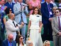 Mandatory Credit: Photo by Victoria Jones/Shutterstock (15392290ba) Catherine Duchess of Cambridge in the Royal Box on Centre Cour Wimbledon Tennis Championships, Day 13, The All England Lawn Tennis and Croquet Club, London, UK - 12 Jul 2025 *** Local Caption *** .