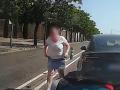 Imagen del incidente vial en una calle de Valencia.