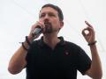 Politiician Pablo Iglesias in an electoral campaign meeting for European elections in Malaga, Spain - 06 Jun 2024
