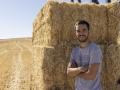 El agricultor Miguel Pollo, de 23 años