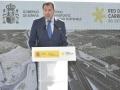 El ministro de transportes, Óscar Puente, la semana pasada, en Murcia