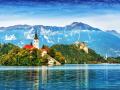 Lago Bled, en Eslovenia.